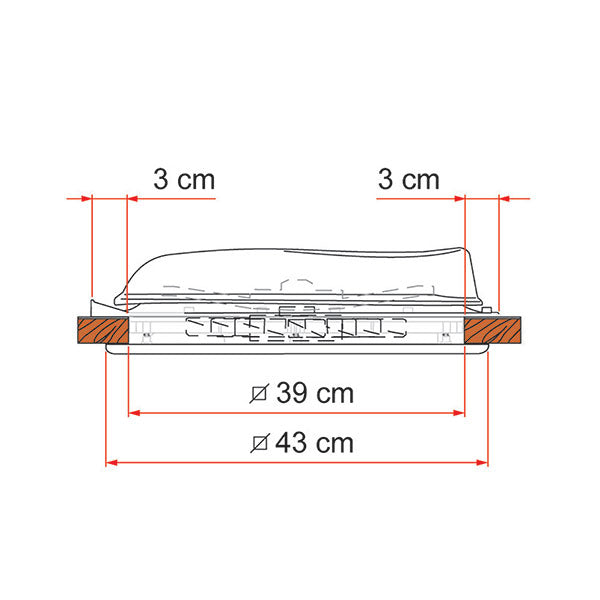 Turbo-Vent Polar Control Crystal • trasparente