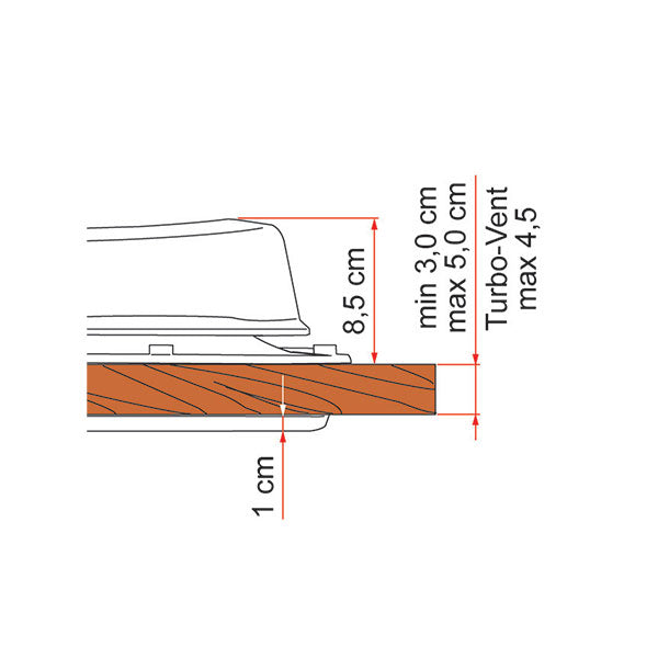 Turbo Vent Premium Crystal • trasparente