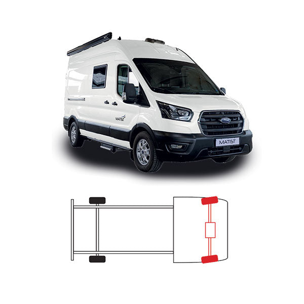 ExtraTOP Transit trazione anteriore • 8"