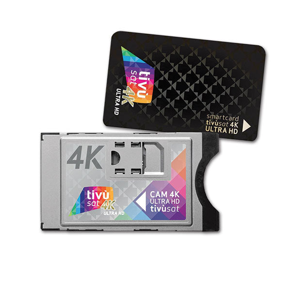 CAM tivùsat 4K con scheda
