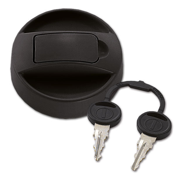 Tappo Zadi con sportellino con cilindretto • nero