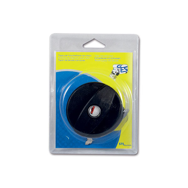 Tappo FIAT con cilindretto e chiavi • nero • blister