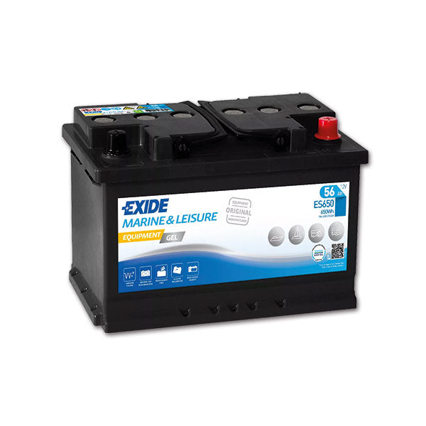 Batteria Exide GEL avviamento e servizi • 12 V / 56 A