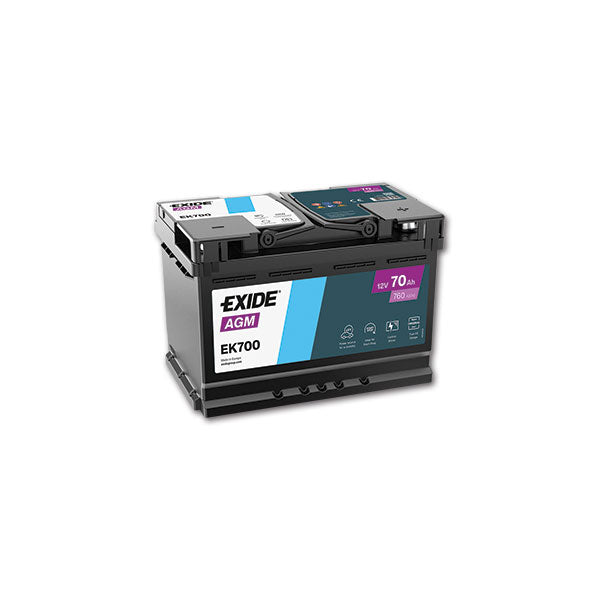 Batteria Exide AGM • 70 A