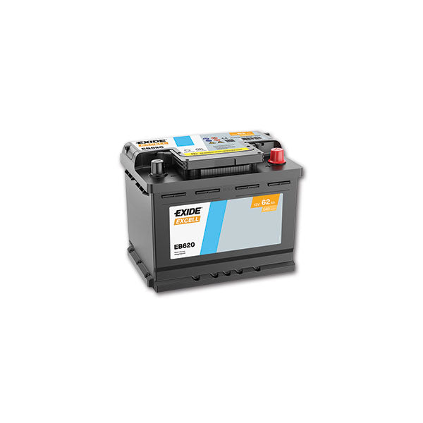Batteria Exide EB620 Excell LB3 • 12 V / 62 A