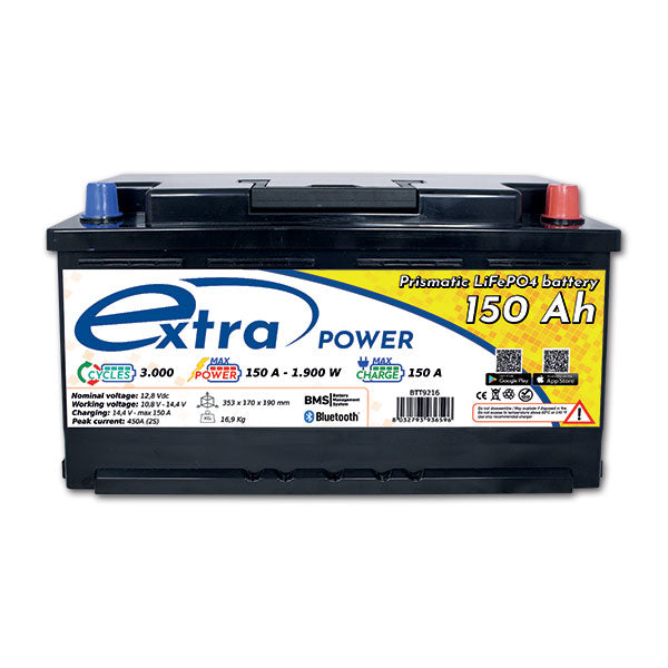 Batteria LiFePO4 ExtraPOWER L5 • 150 A