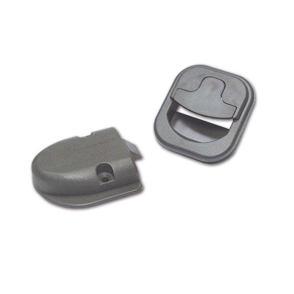 Serratura completa per antine • grigia