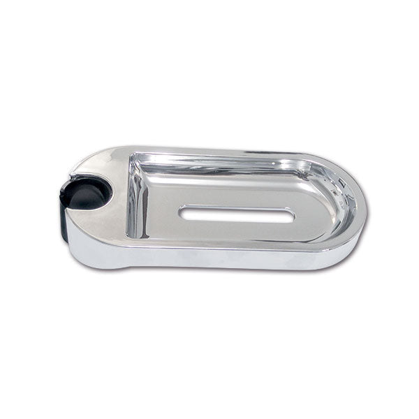 Portasapone cromo in abs con riduttori