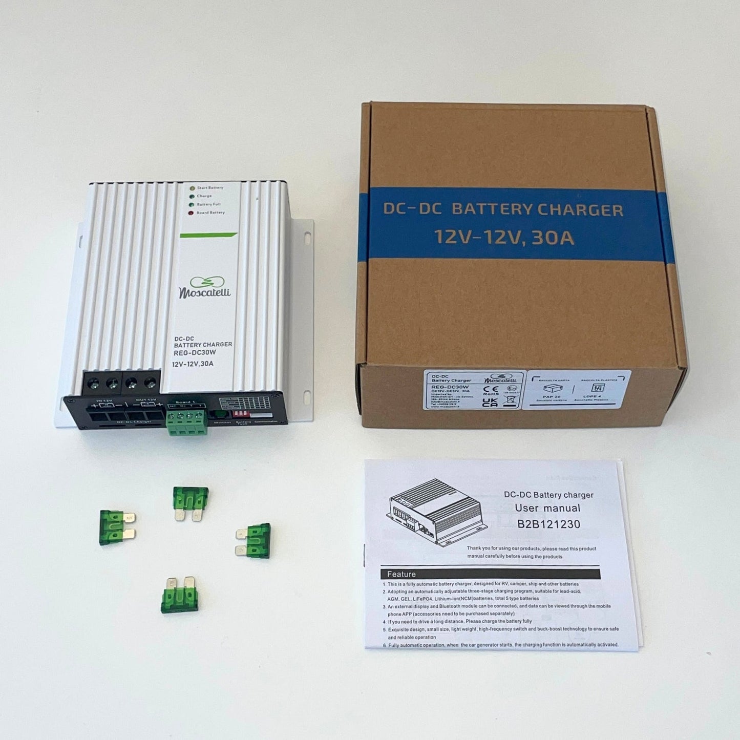 Convertitore DC-DC 30A Moscatelli