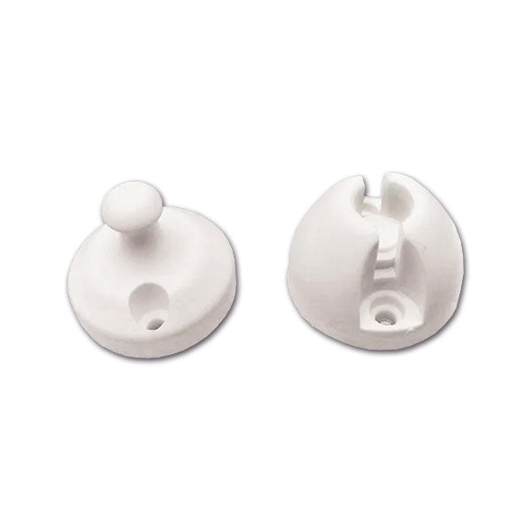 Fermaporta tondo a incastro Laika • blister