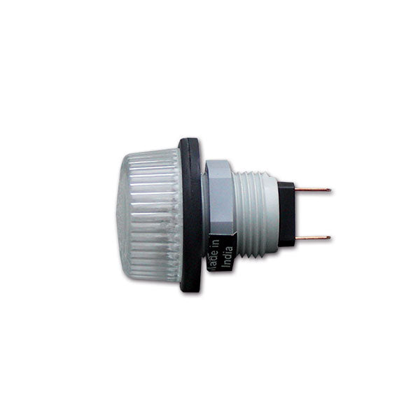 Indicatore direzione tondo • bianca