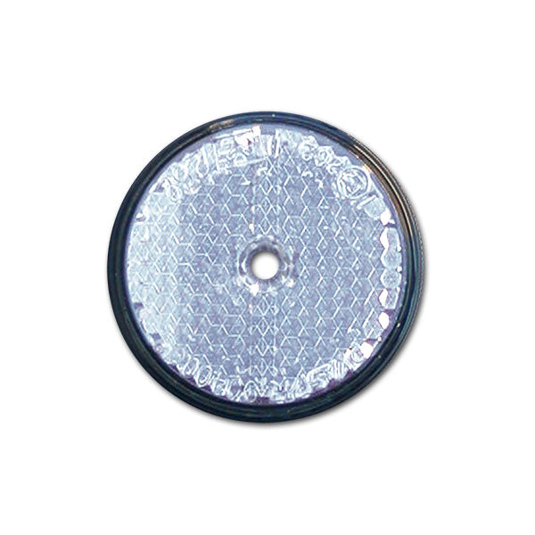 Catadiottro foro centrale • bianco • Ø 60