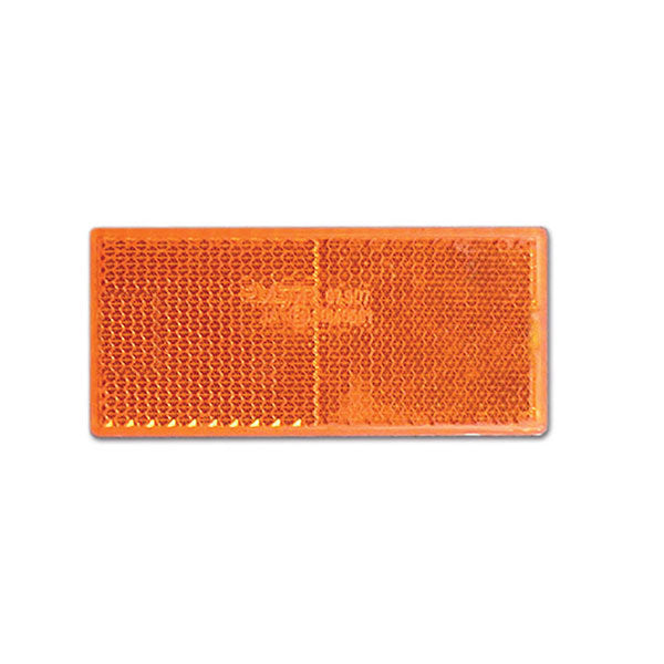 Catadiottro adesivo • arancione • 90 x 40