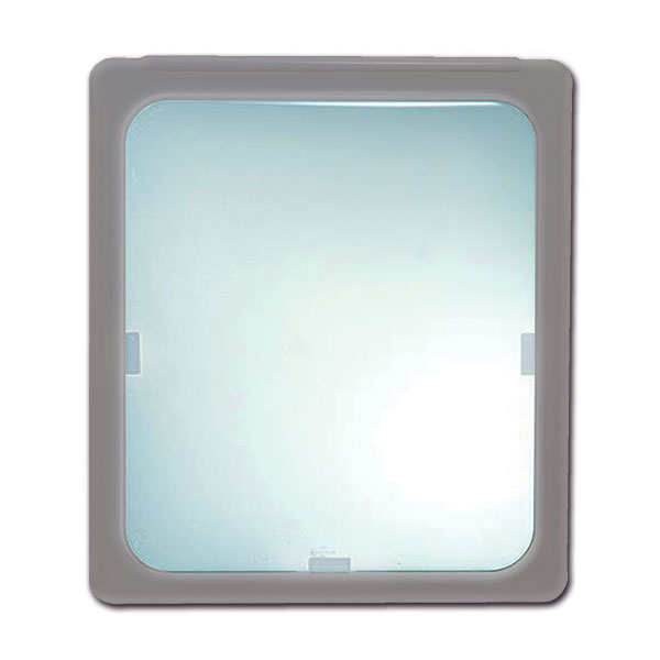 Finestra FAD • 600 x 550 • RAL 7036 opal