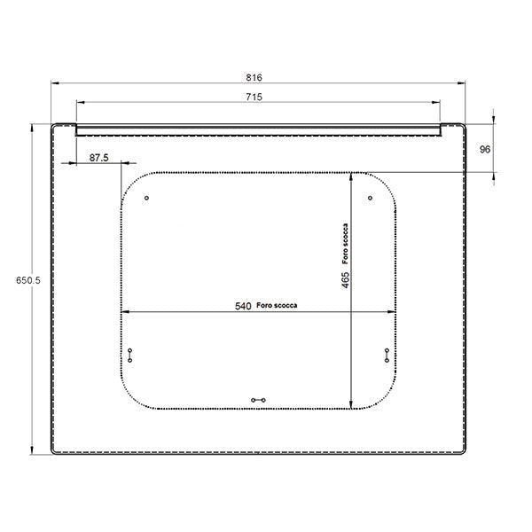 Finestra F30 • 540 x 465 • nera