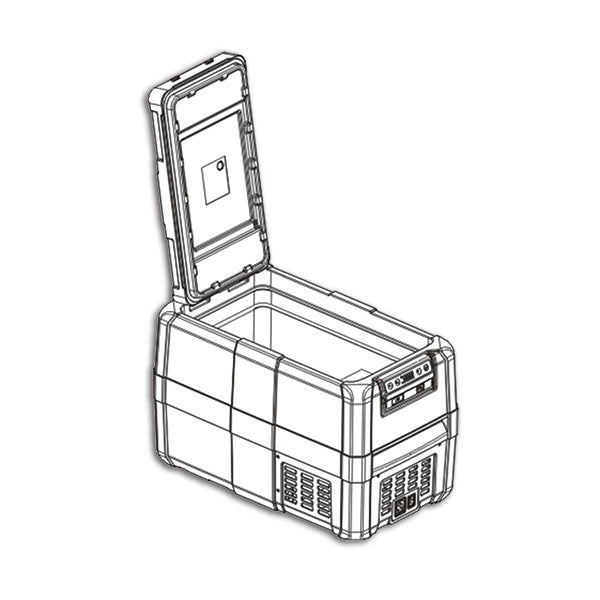 Frigo portatile a compressore Invision • 41 L