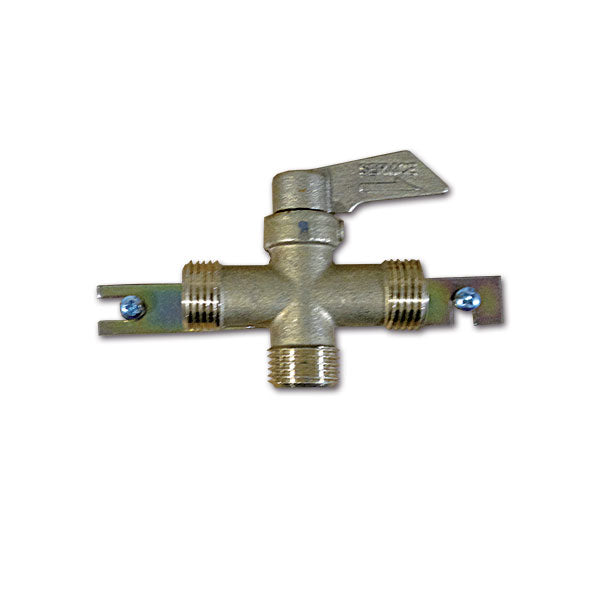 Rubinetto gas a inversione manuale