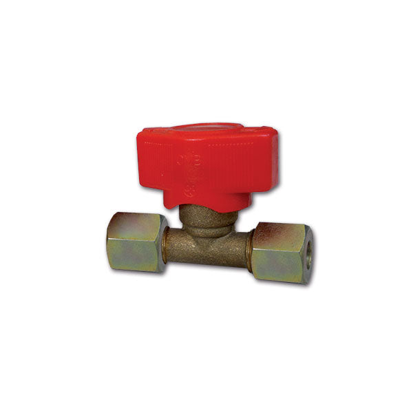Rubinetto gas 1 via • Ø 8 mm • 4 bar