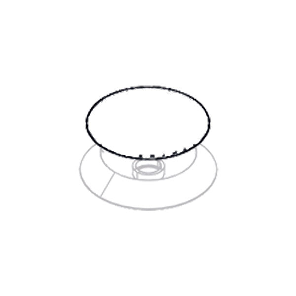 Cappellotto bruciatore semirapido inox • Ø 70