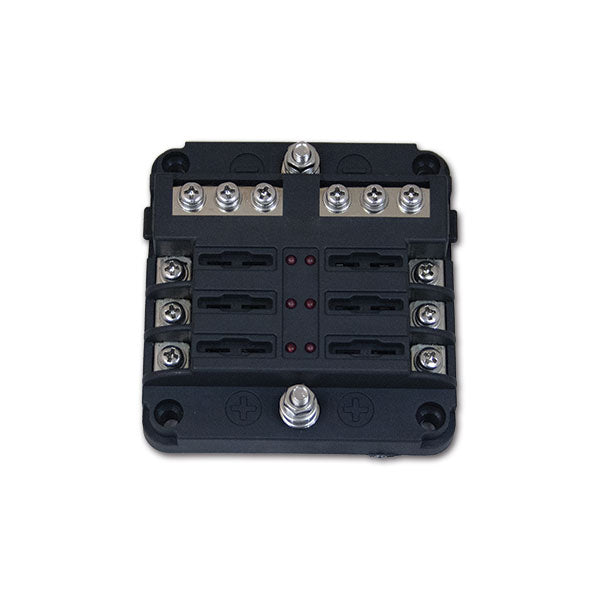 Scatola portafusibili 6 vie con busbar