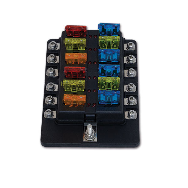 Scatola portafusibili 12 vie