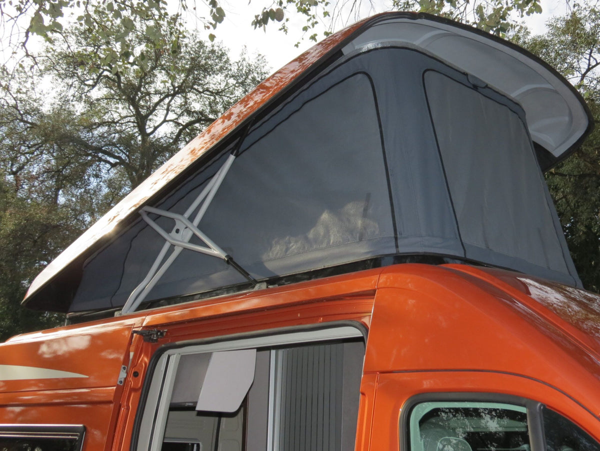 Tenda intercambiabile "Open view Panorama" al posto della tenda standard
