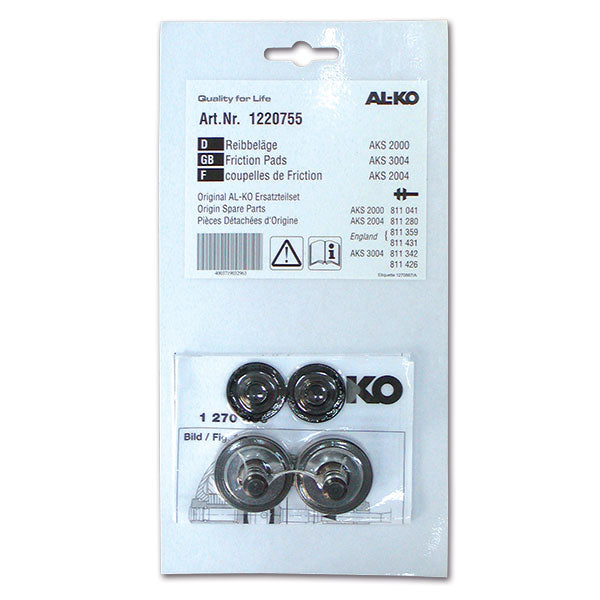 Coppia ferodi AKS3004-2004 laterali