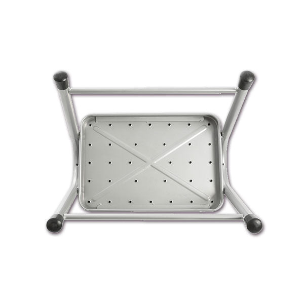 Gradino singolo in acciaio • 43 x 35 x 25 cm