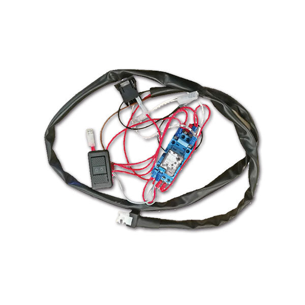 Cablaggio elettrico con relè per gradini