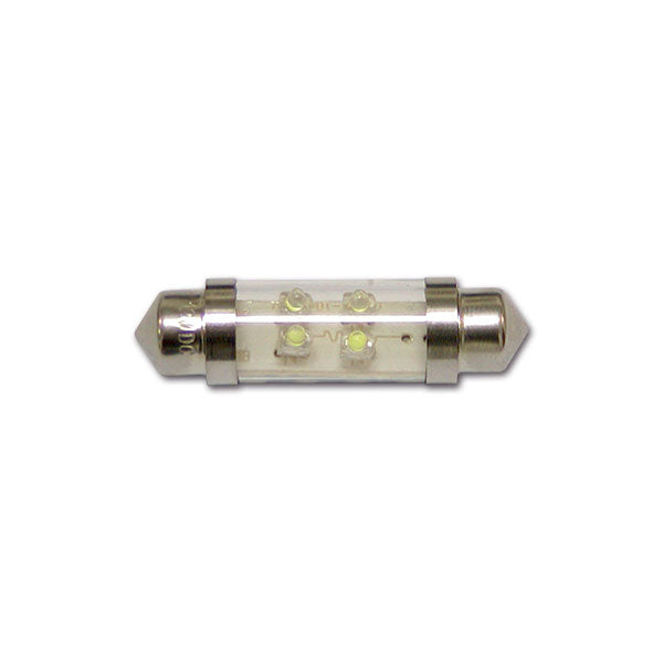 Lampadina C5W • 4 LED round • 10,5 x 38 mm