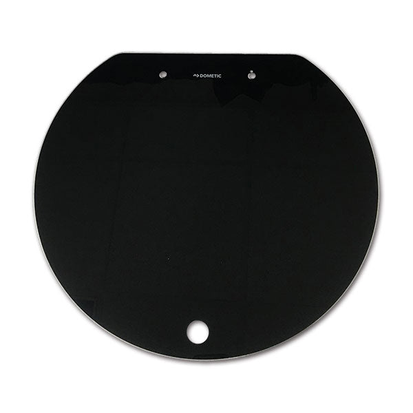 Coprilavello circolare in vetro