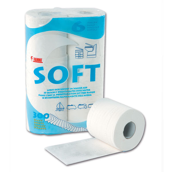 Carta igienica Soft 6 Rolls • 6 rotoli