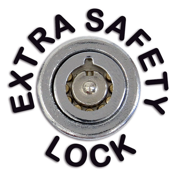 Maniglia di sicurezza Security 46 PRO in alluminio - bianca