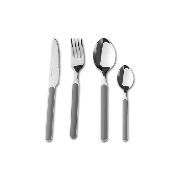 Set posate Delice • grigio