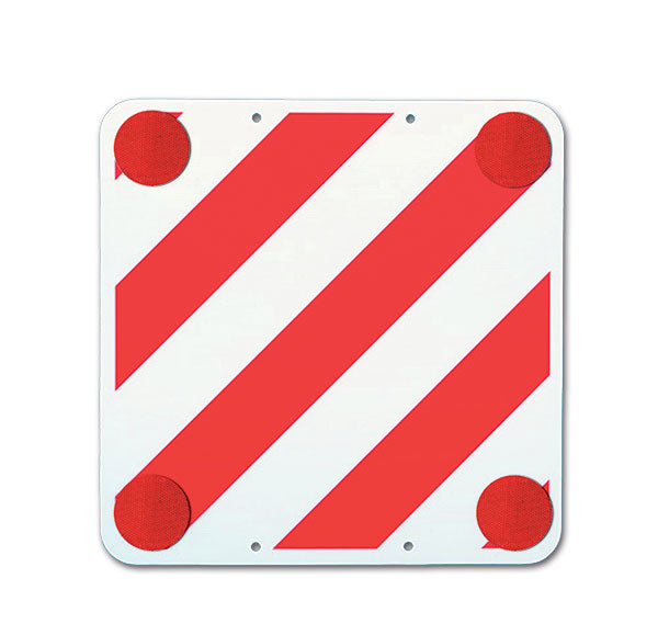 Pannello carichi sporgenti con catarifrangenti • 500 x 500 mm