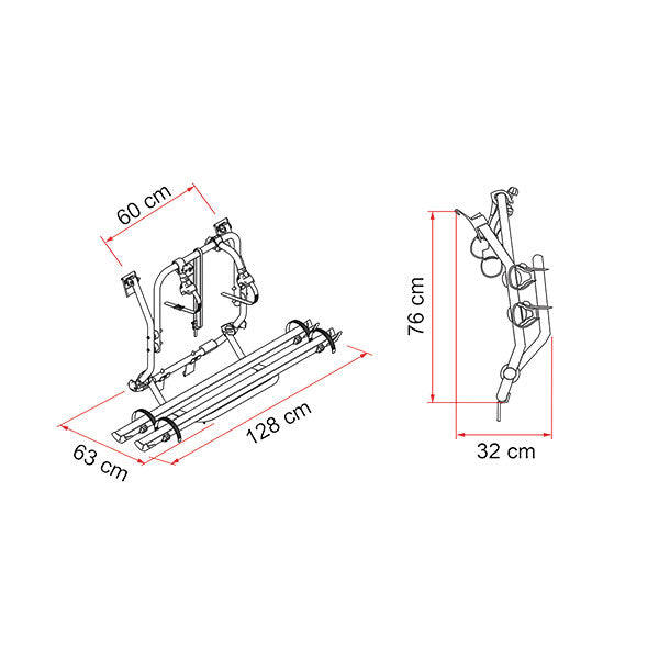 Carry-Bike VW T3 / T25