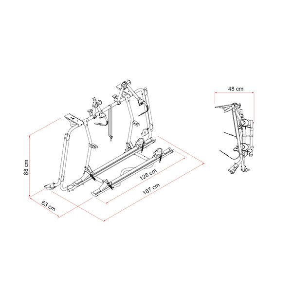 Carry-Bike • VW T6 Pro • Deep Black