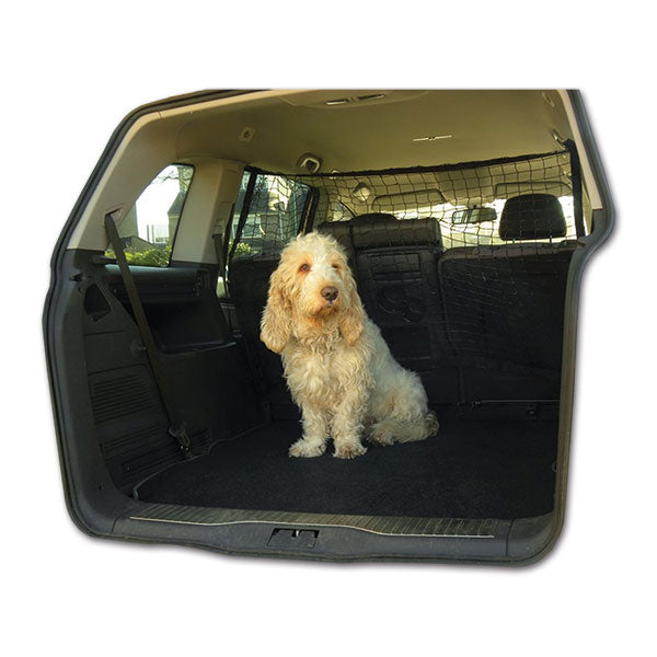 Elastisches Netz zum Transport von Hunden