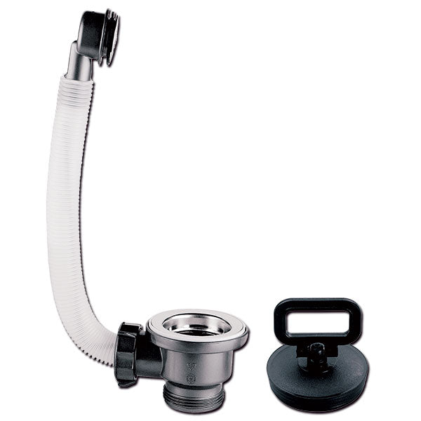 Piletta dritta • 1" ¼ • troppo pieno