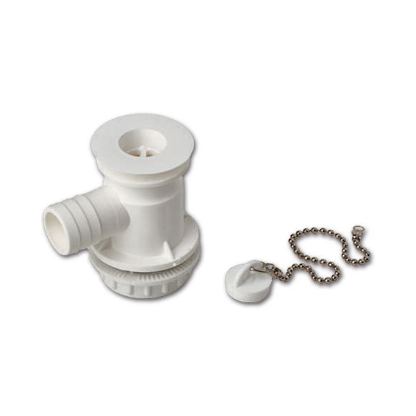 Piletta con sifone e scarico singolo • Ø 50 mm