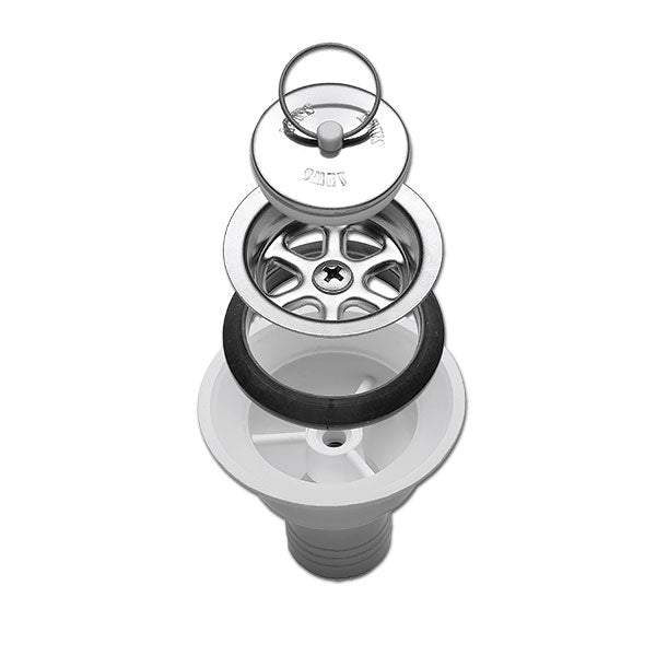 Gerade Ablassschraube mit Kappe • Ø 25 mm