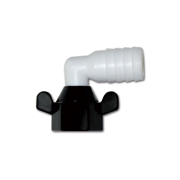 Raccordo per pompa curvo • 12 mm