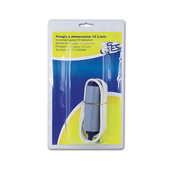 Tauchpumpe ohne Ventil • 12 L/min • Blister