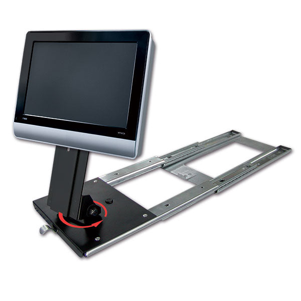 Horizontal ausziehbarer LCD-TV-Ständer