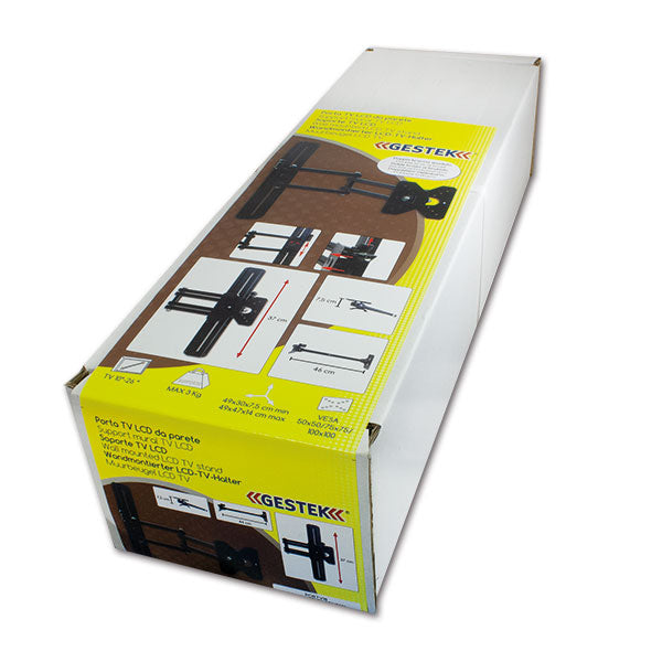 Porta TV LCD verticale • 4 snodi