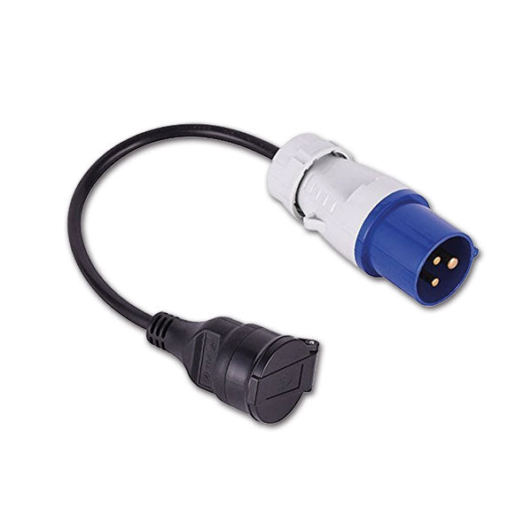 Adattatore con cavo spina CEE M / Schuko • 30 cm