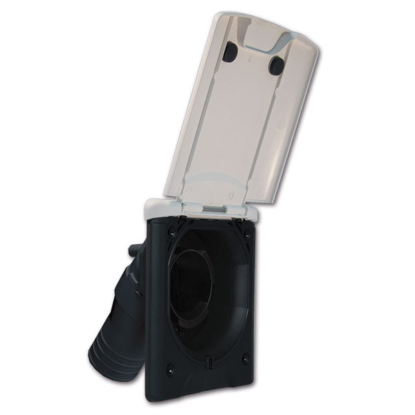 Presa esterna bianca carico gasolio • bianco