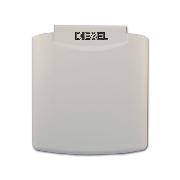 Coperchio presa esterna gasolio • bianco