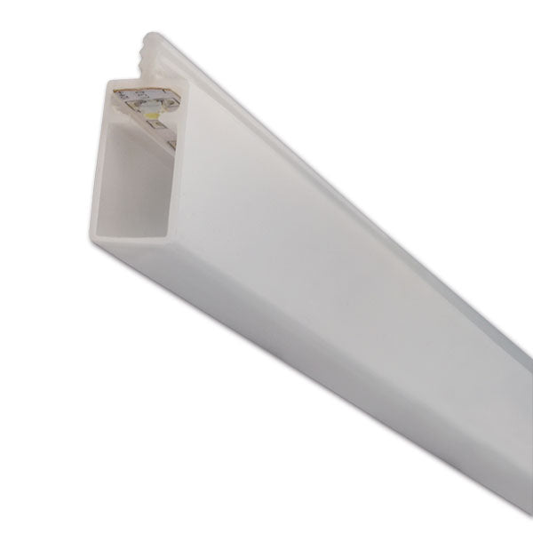 Gefrästes opales LED-Türprofil • 2,5 m