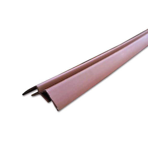 Profilo angolare a W • 2,2 m • marrone